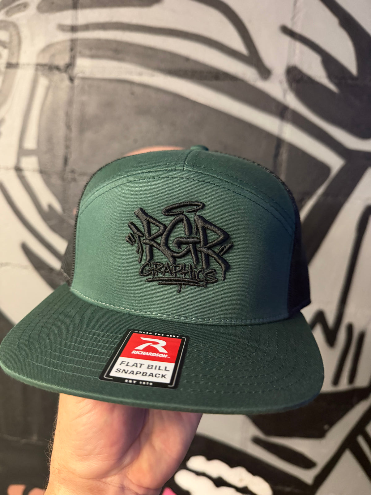 Richardson 7 Panel Hat - RGR 3D Puff
